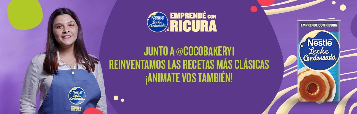 Constanza Berrino - Emprendé con Ricura - Nestlé