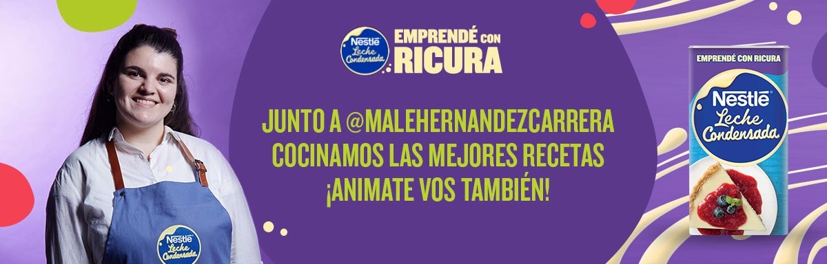 Malena Hernandez Carrera - Emprendé con Ricura - Nestlé