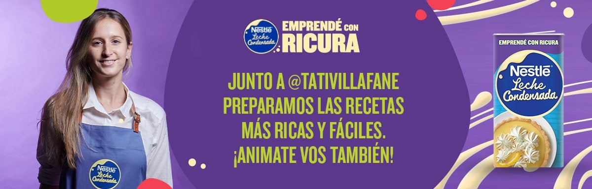 Tati Villafañe - Emprendé con Ricura - Nestlé