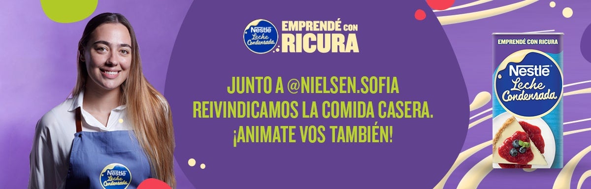 Sofi Nielsen - Emprendé con Ricura - Nestlé