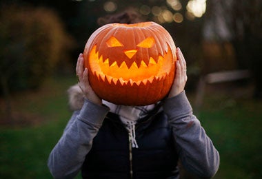 La calabaza es un símbolo de la comida para Halloween