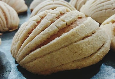 Conchas para desayuno mexicano