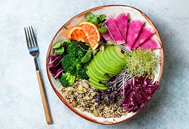   Ensalada con palta  