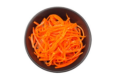 Zanahorias en espiral