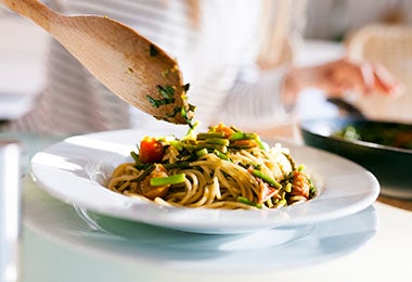 Preparar receta con cebollita de verdeo 