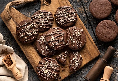 Galletas de chocolate sin gluten Galletas de chocolate sin gluten