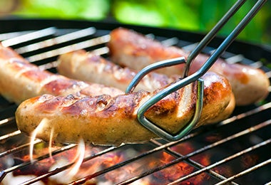 Salchichas a la parrilla receta de hot dog Salchichas a la parrilla receta de hot dog