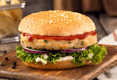 Hamburguesa receta de pollo Hamburguesa receta de pollo