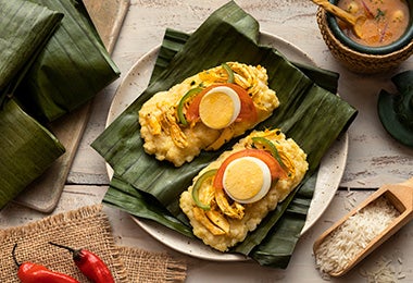 Receta de pollo al desayuno en tamales salados Receta de pollo al desayuno en tamales salados