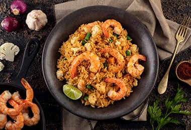 Arroz con langostinos, receta con mariscos Arroz con langostinos, receta con mariscos