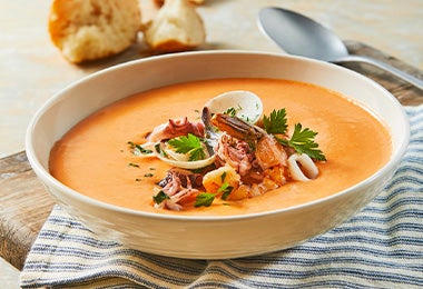 Cazuela de mariscos, receta con frutos del mar Cazuela de mariscos, receta con frutos del mar