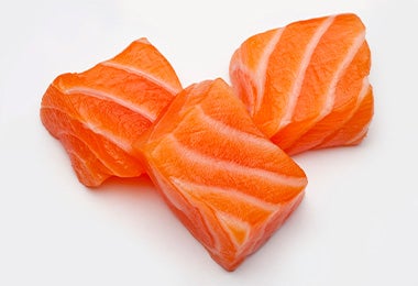 Comida japonesa salmon