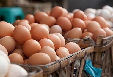 Huevos, alimentos que no se pueden congelar    