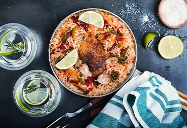 Plato de arroz, receta fácil, abundante y económica para el almuerzo  