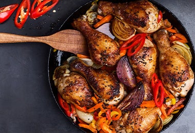 Propiedades sésamo, pollo con sésamo negro