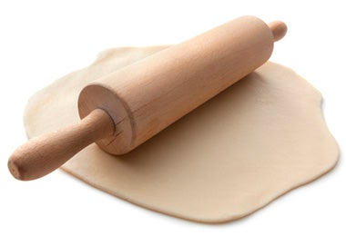 Rodillo y masa para hacer baklava
