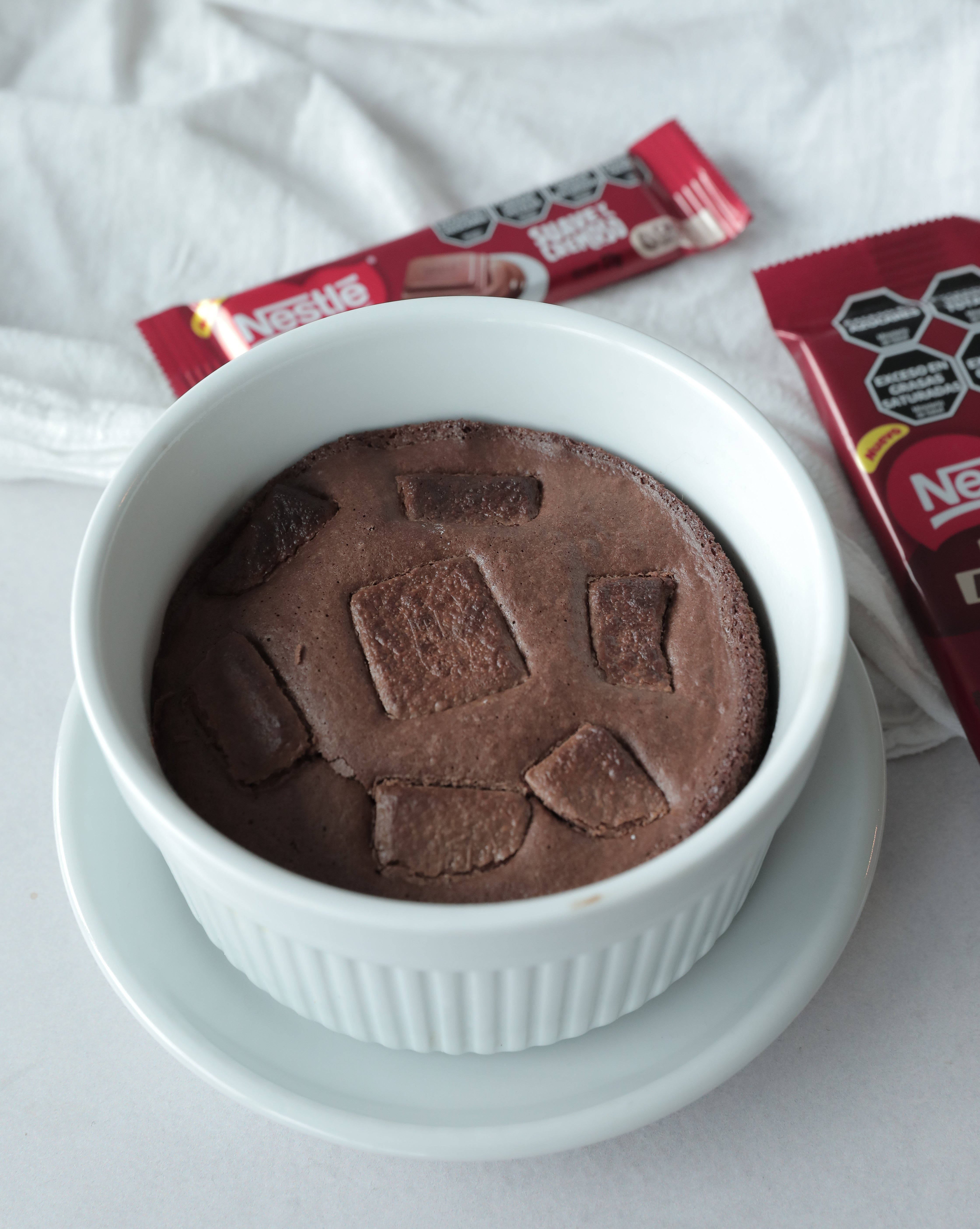 Brownie Dos Porciones en Airfryer