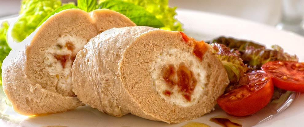 Rollitos de Pollo Rellenos