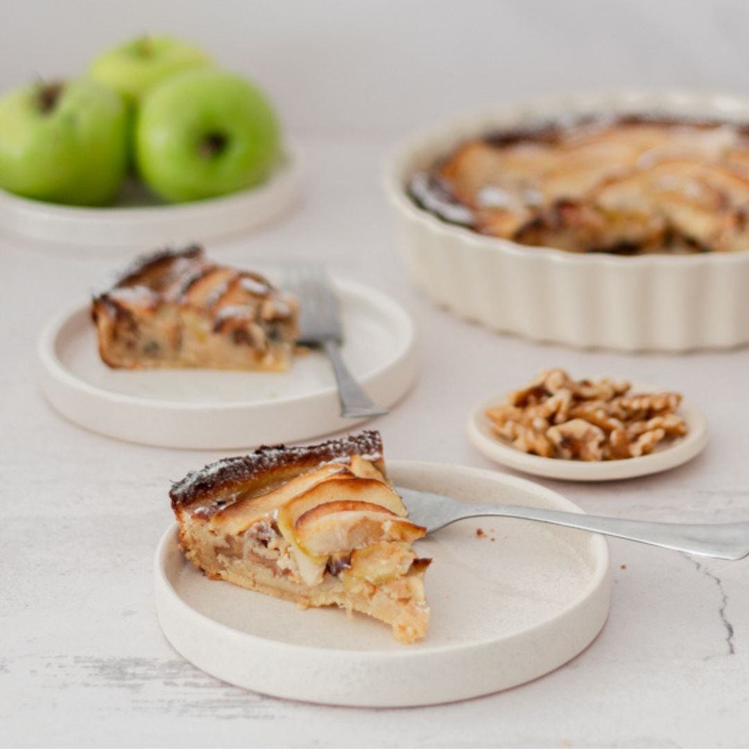 Tarta de manzana verde