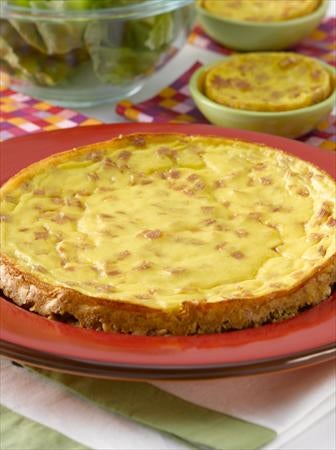 Tarta Fácil de Jamón y Queso