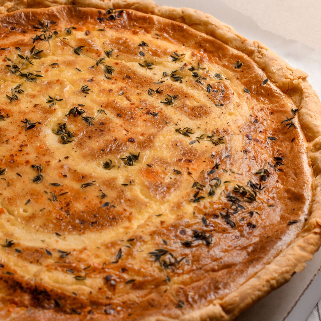 Tarta de cebolla