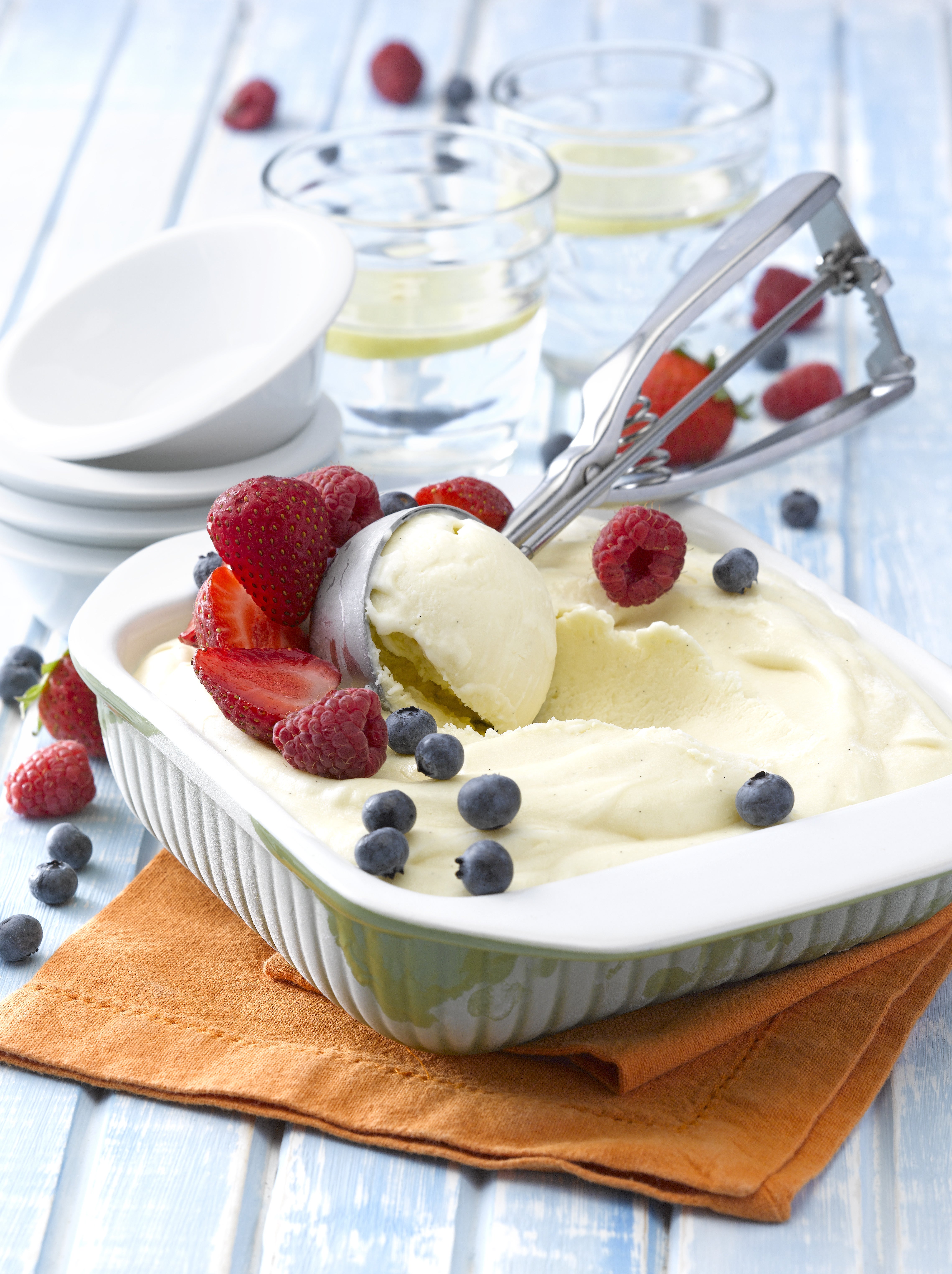 Helado Cremoso de Leche Condensada