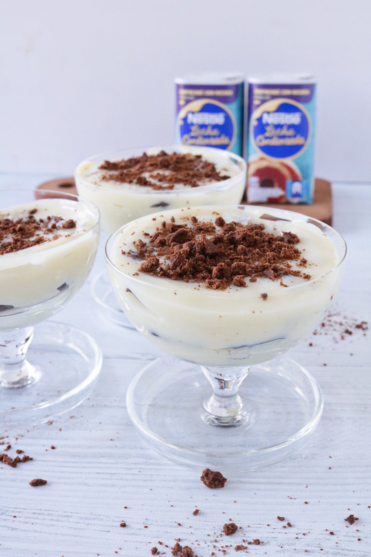 Falso tiramisú de chocolate y limón by Tati Villafañe