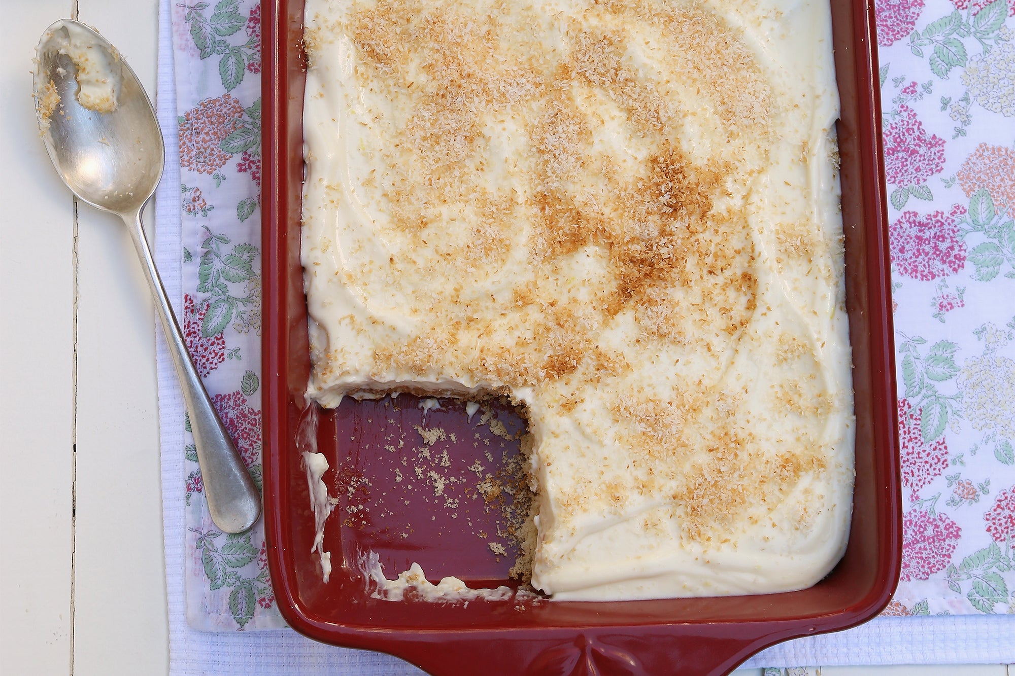 Torta de limón húmeda