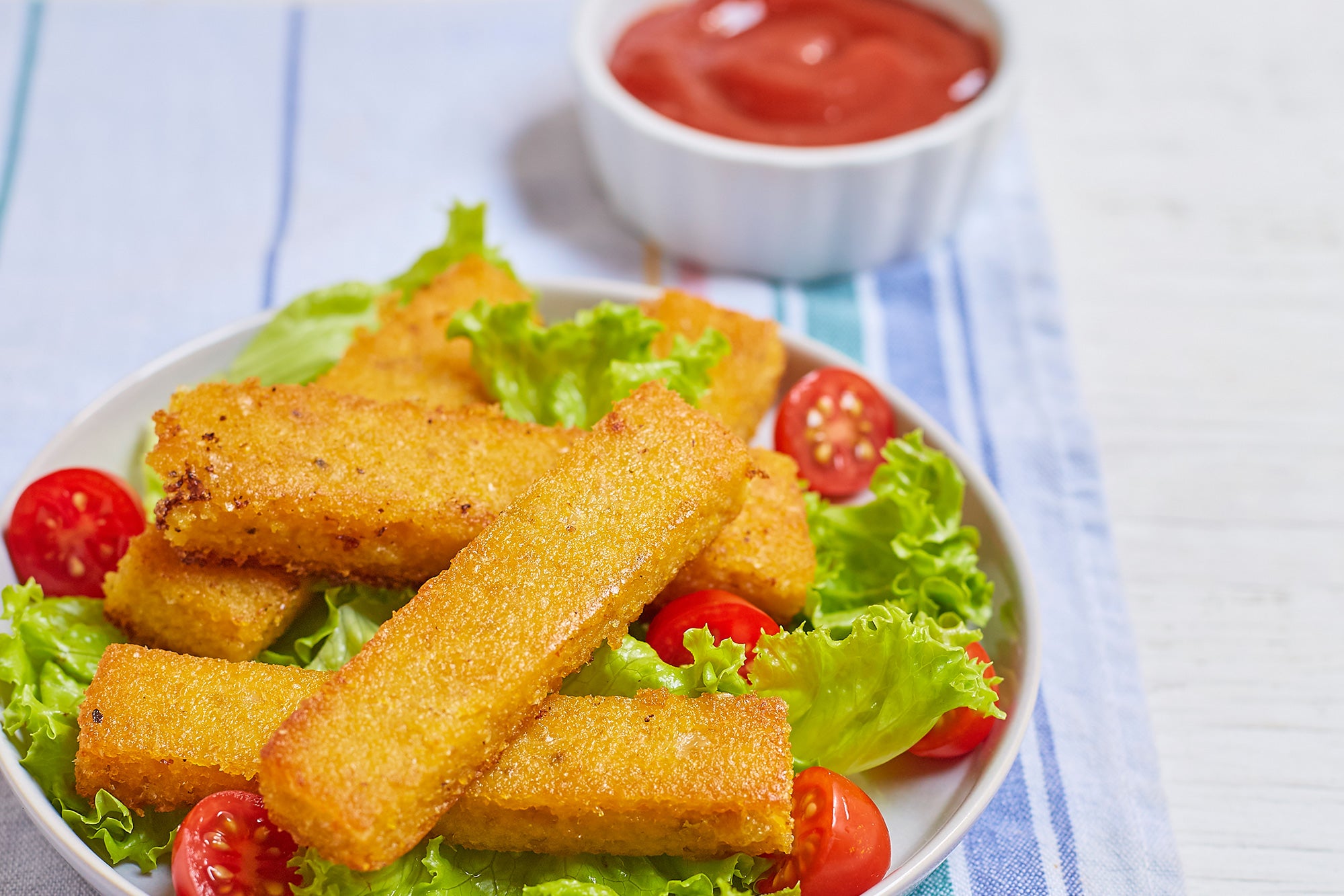 Receta bastoncitos de polenta deliciosos Recetas Nestlé