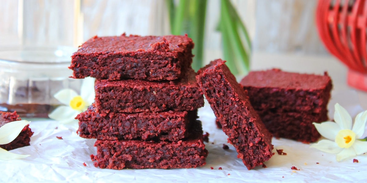 Brownies de remolacha y Nesquik