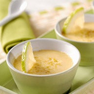 Flan de Leche Condensada y Limón