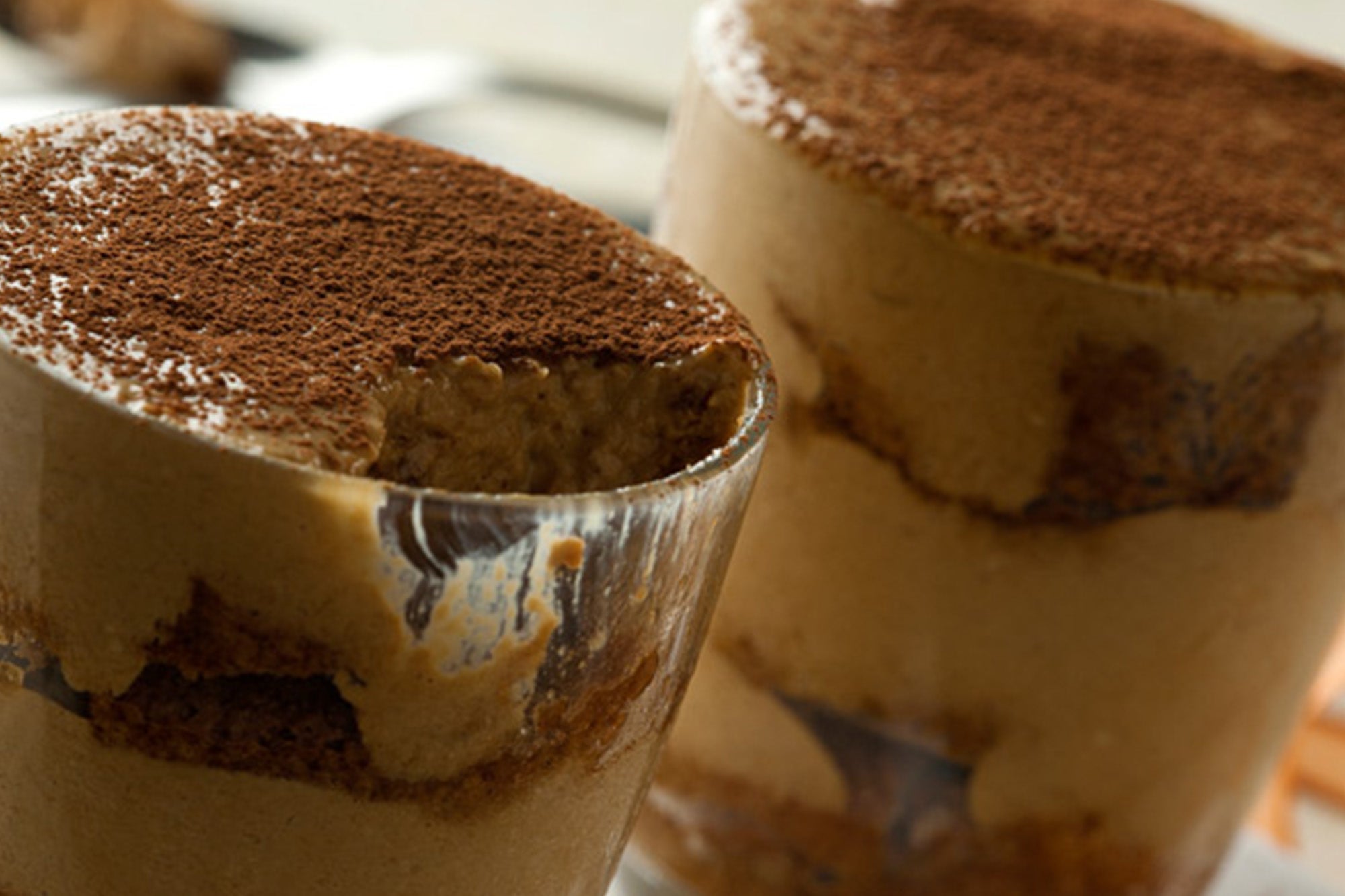 Postre de vainillas y café