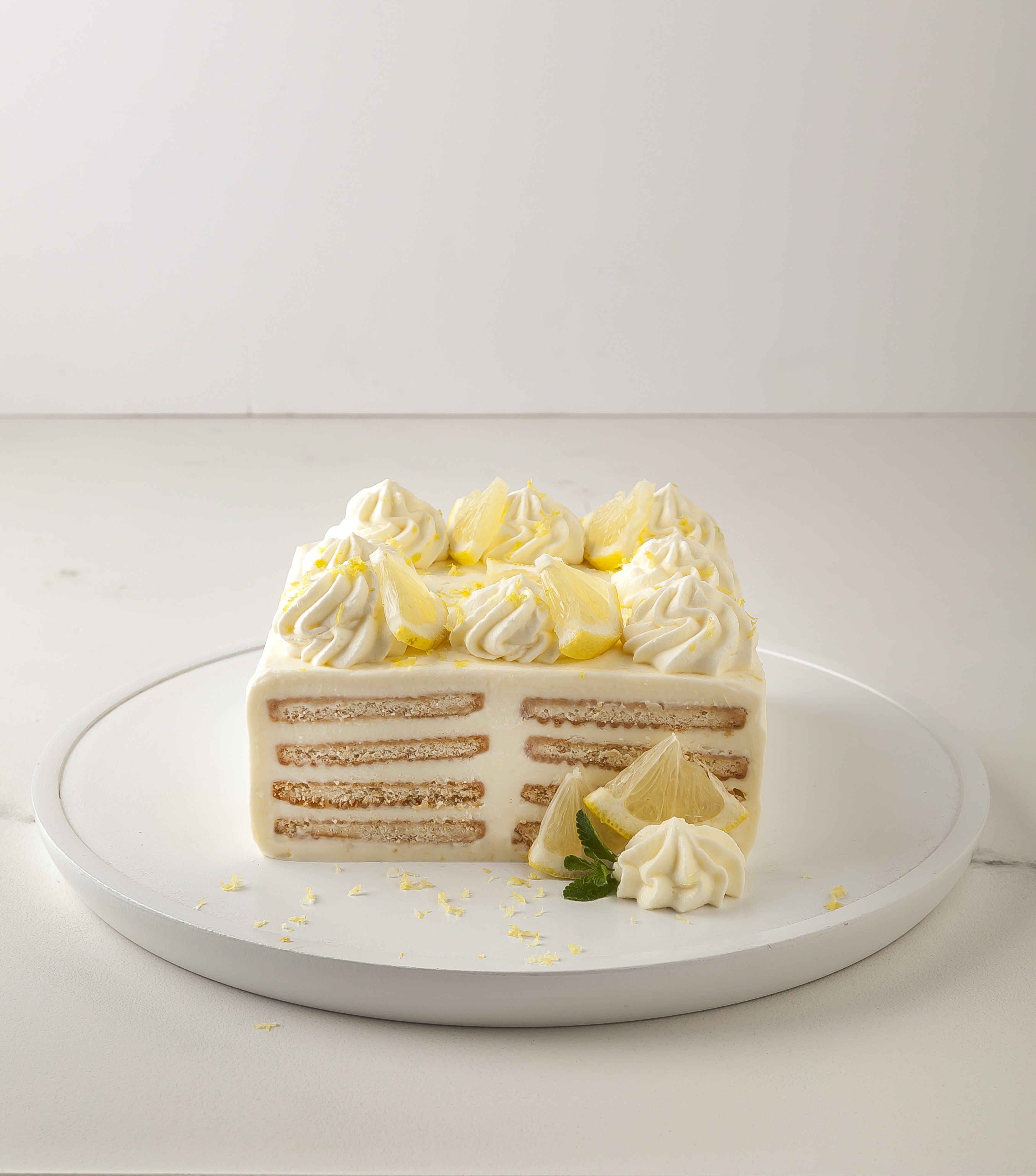 Lemon Cookie Cake