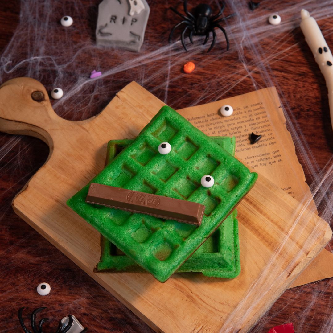 Frankenstein Waffles