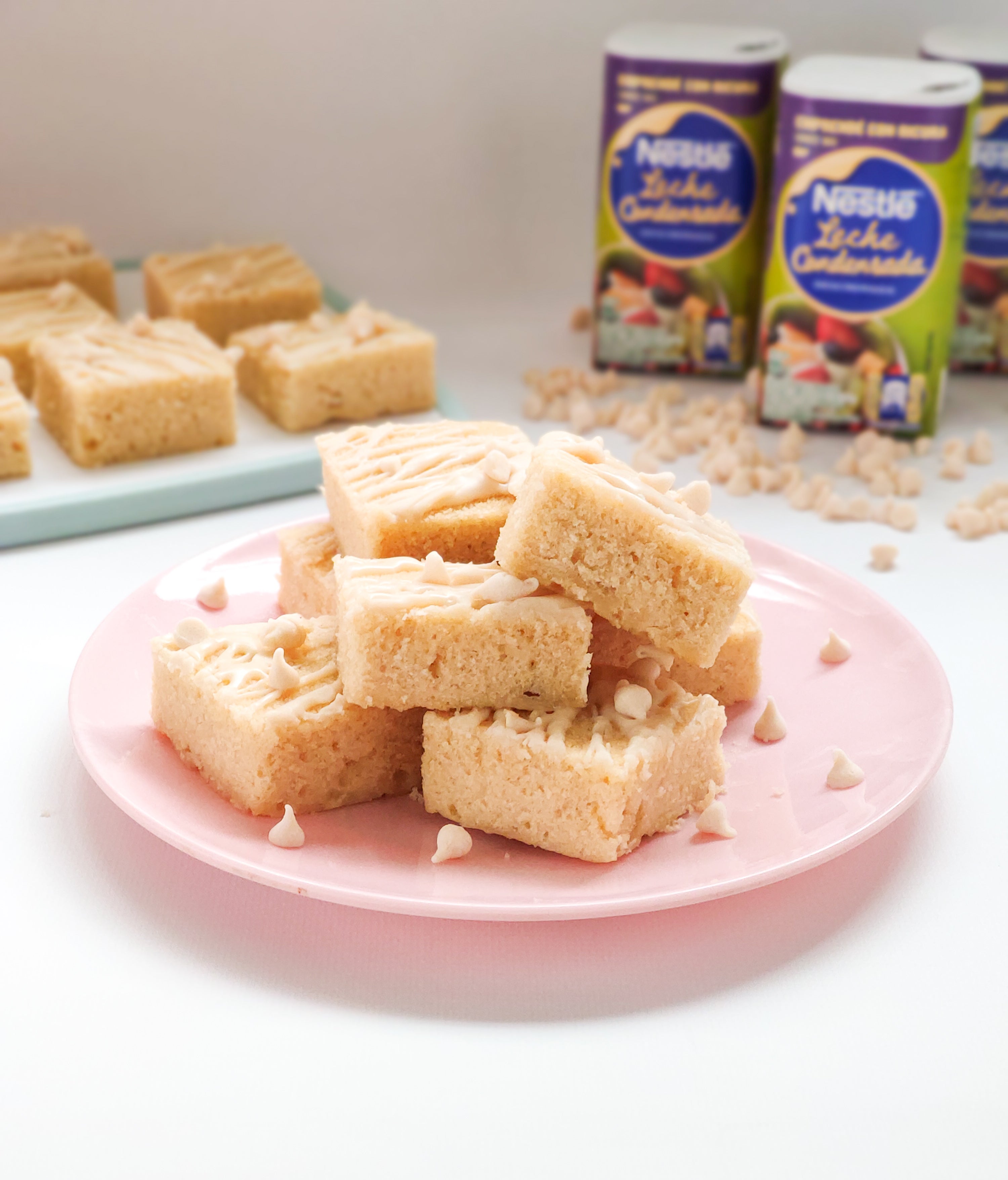Blondies de vainilla by Male Hernandez