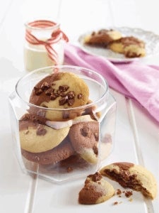 Galletas doble chocolate