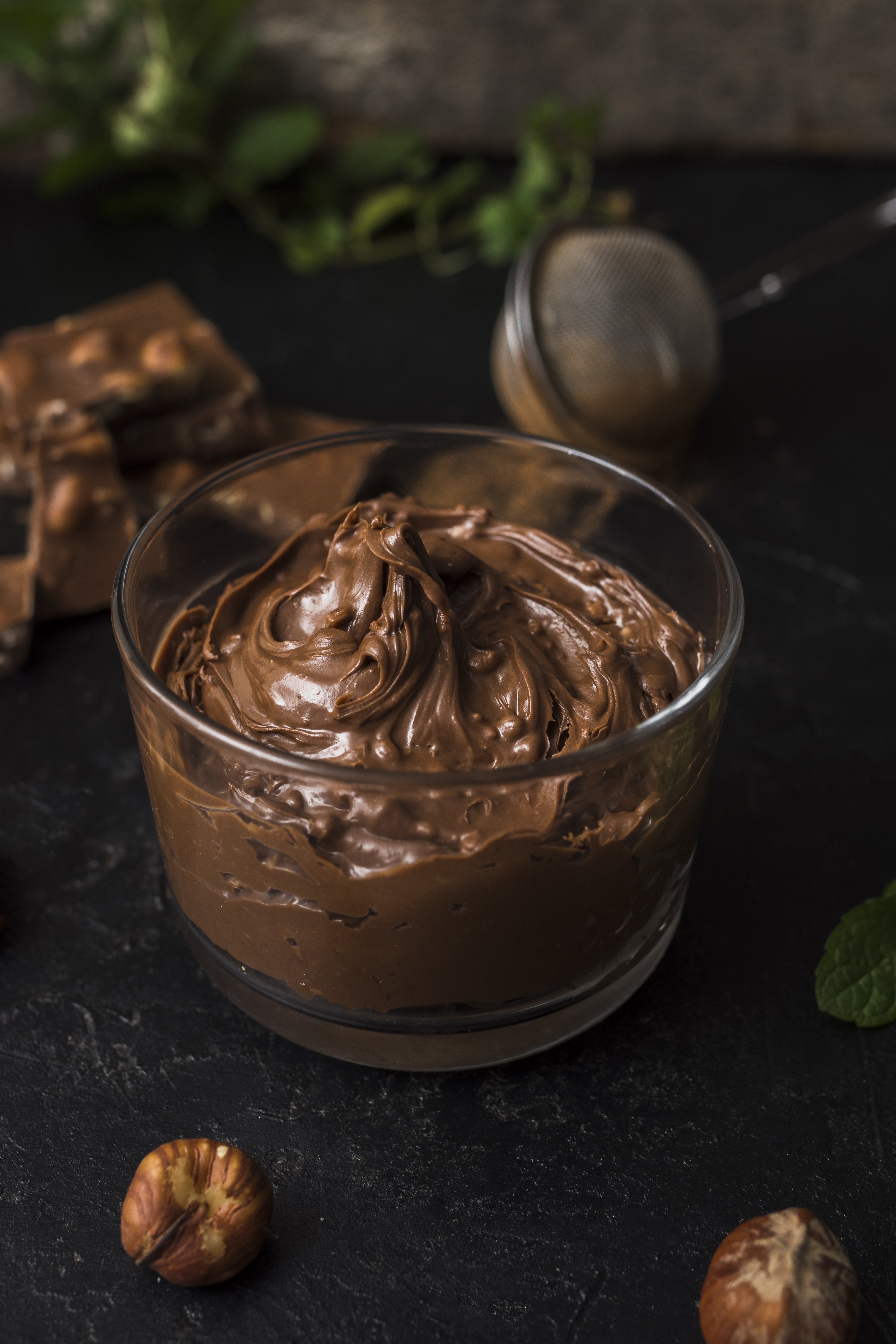 Mousse de chocolate con leche