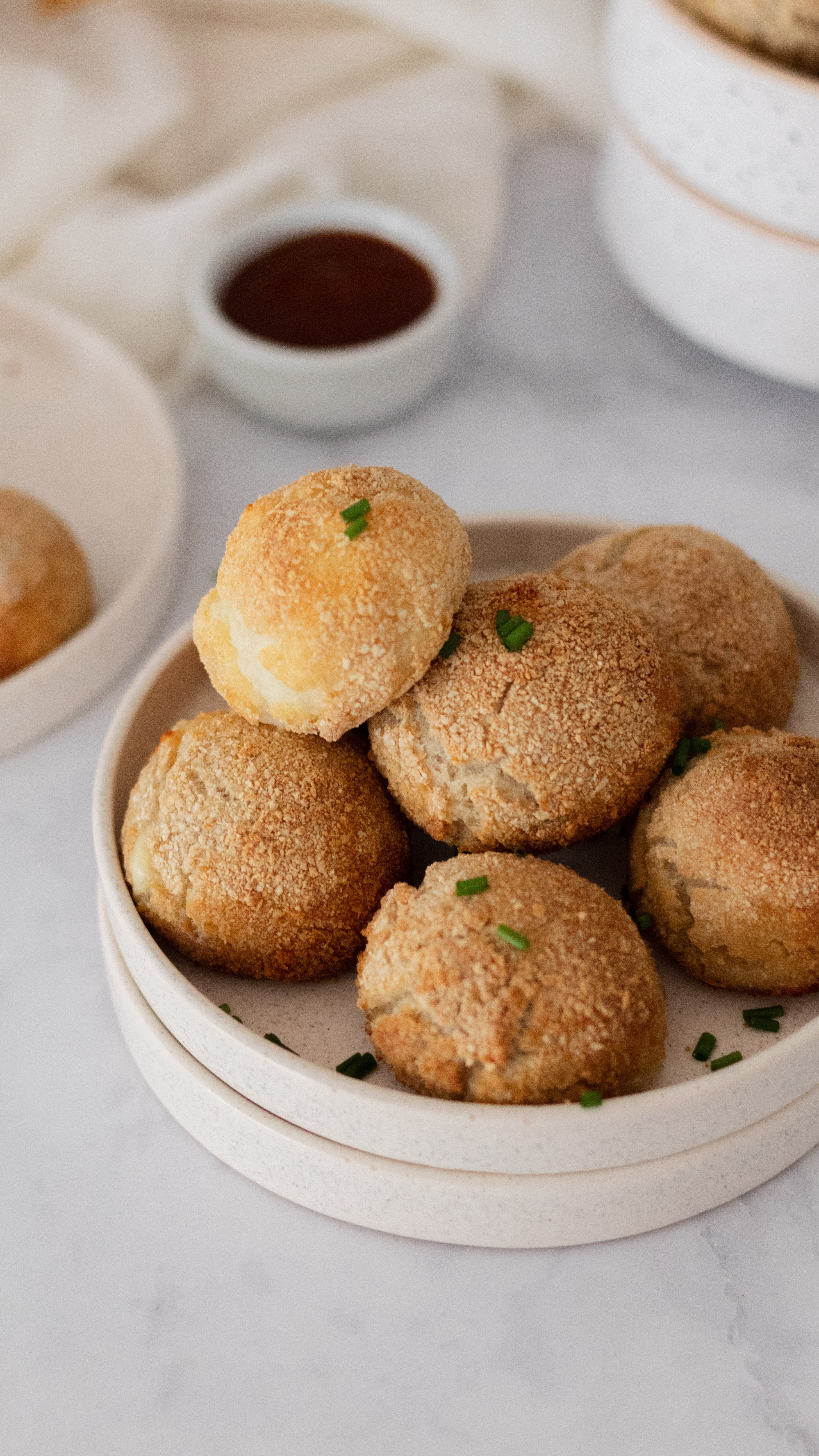 Bombas de Papa y Queso