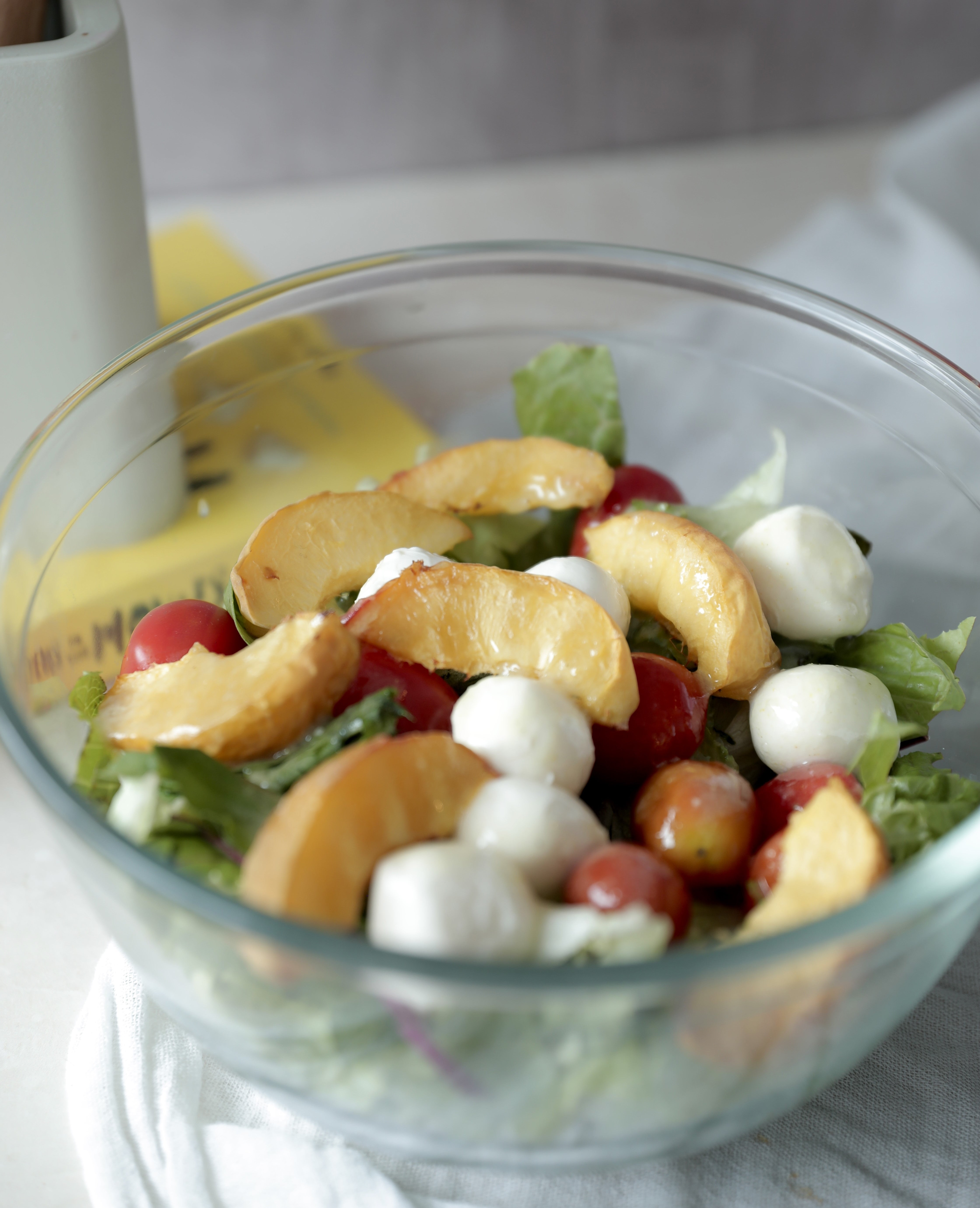 Ensalada con Duraznos