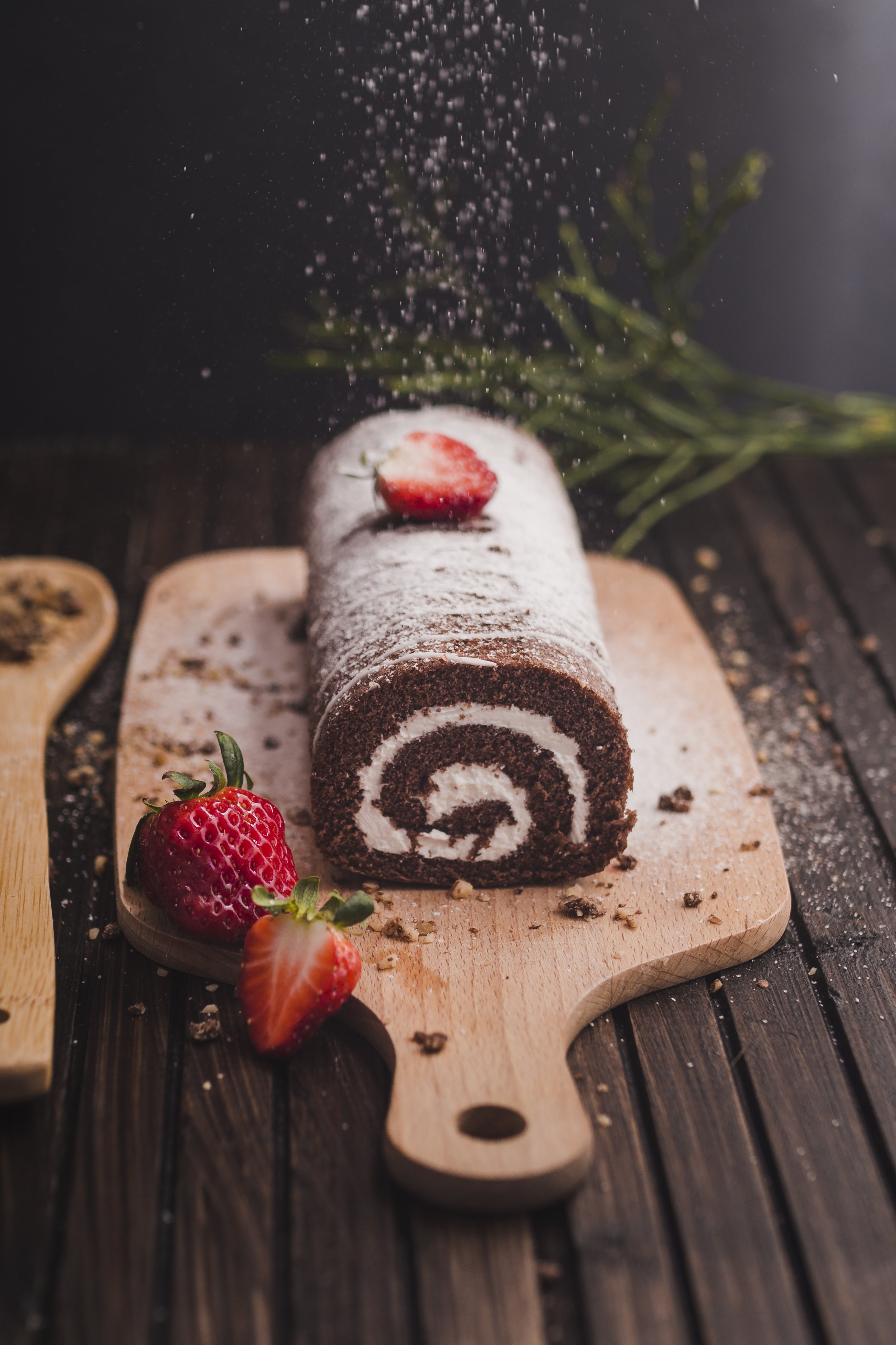 Pionono de chocolate