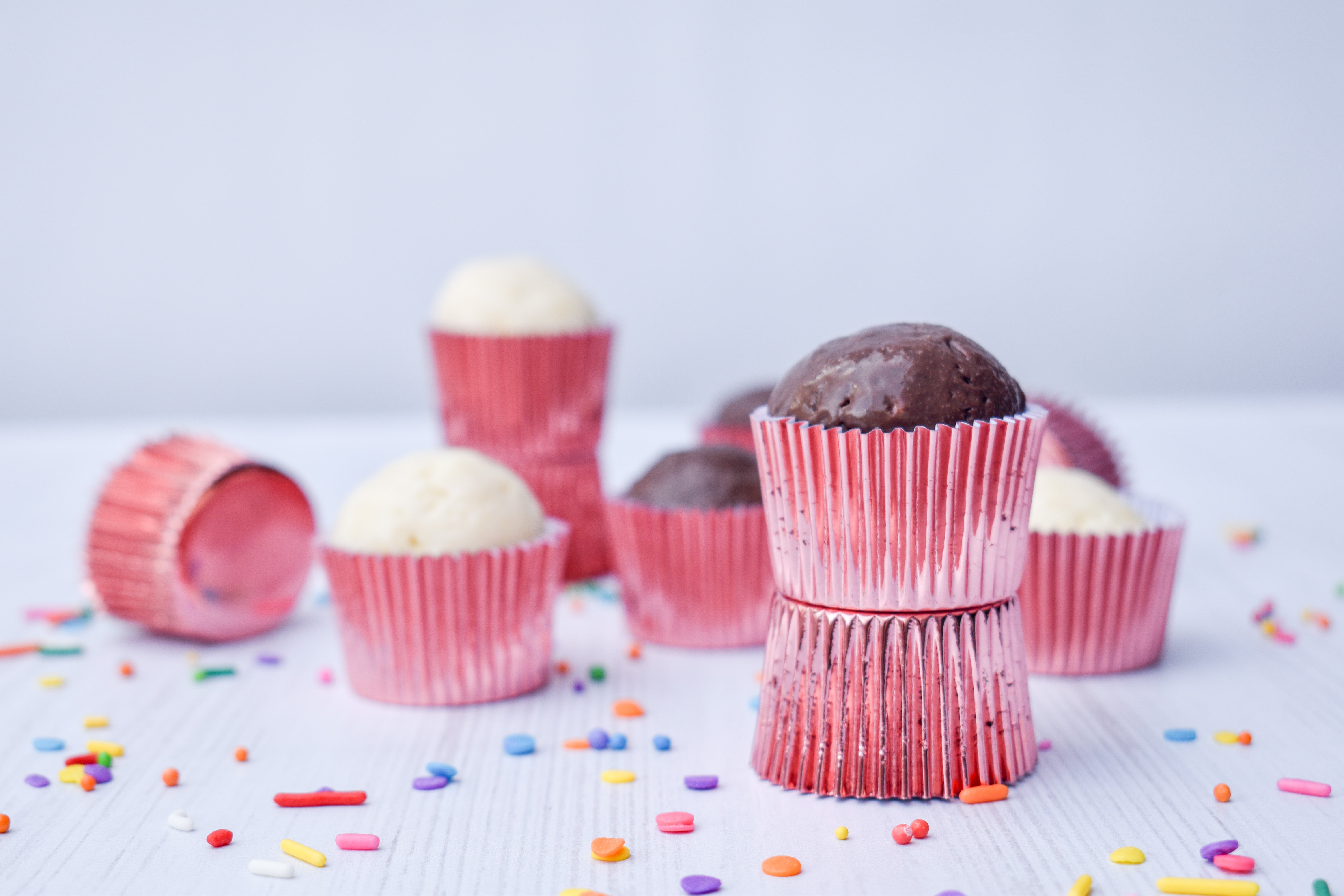 Trufas de leche condensada y chocolate blanco By Constanza Berrino
