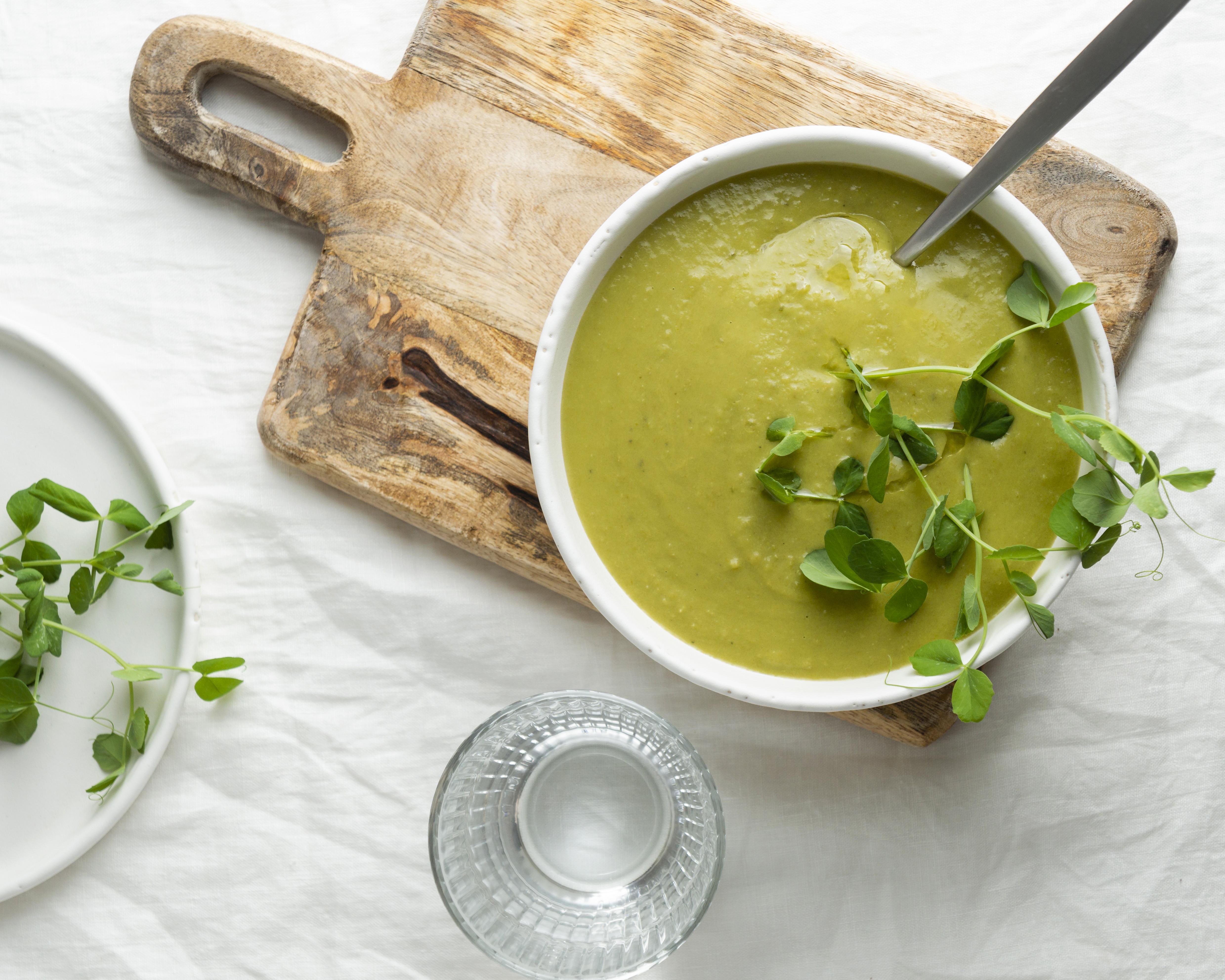 Sopa de Perejil y Papa