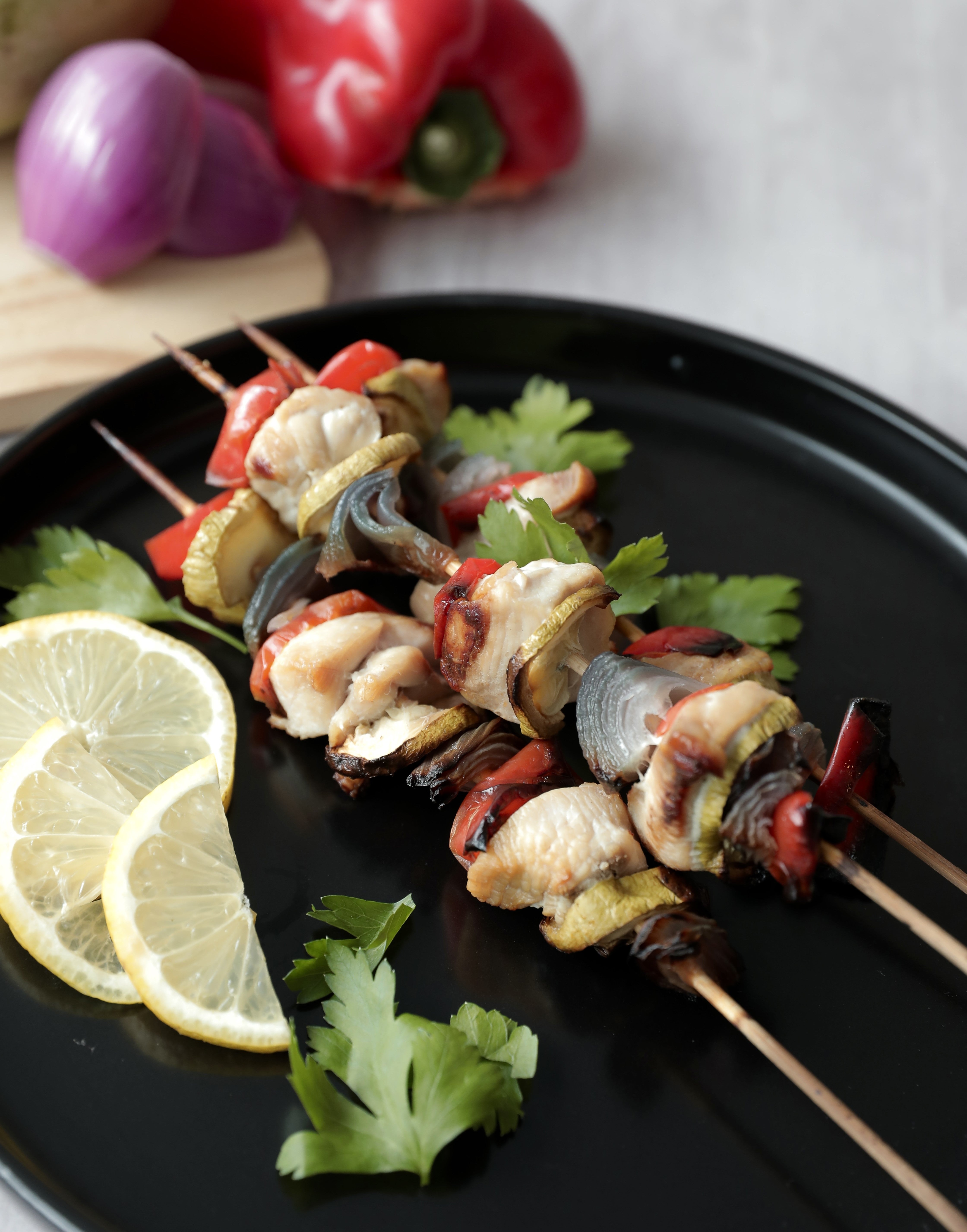 Brochettes en Airfryer