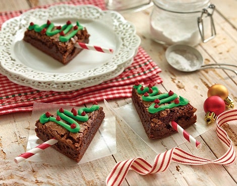 Pinos Navideños de Brownie