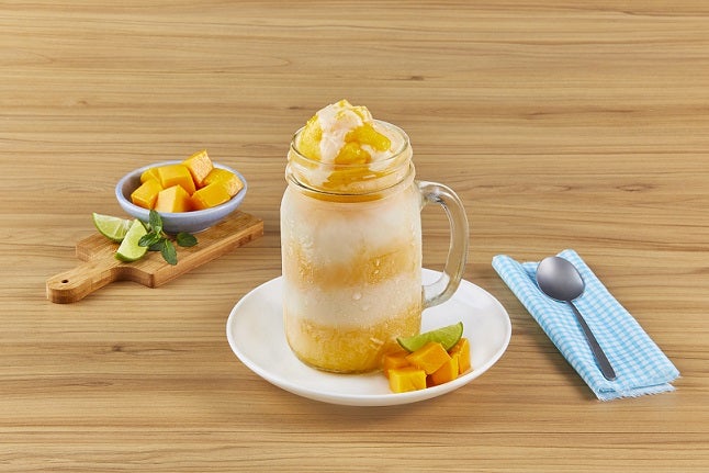 Frappé de Mango y Limón Condensado