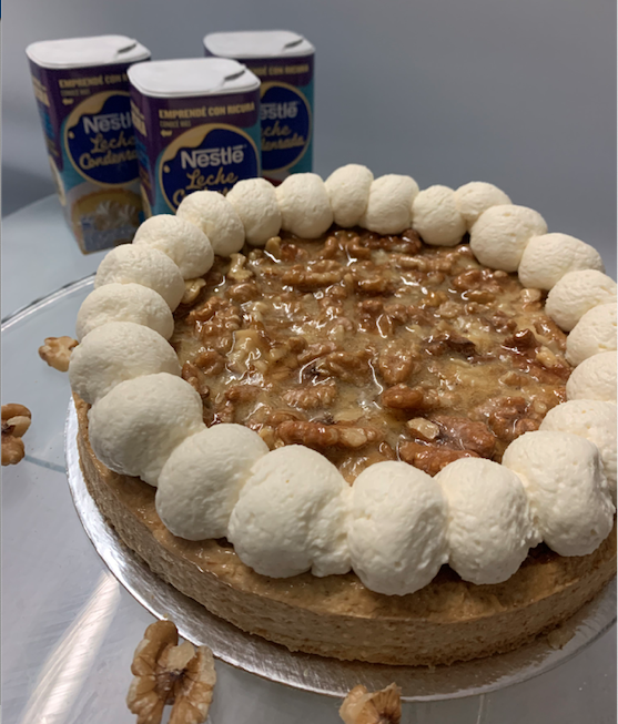 Receta tarta de nuez y leche condensada | Recetas Nestlé Receta tarta de nuez y leche condensada | Recetas Nestlé
