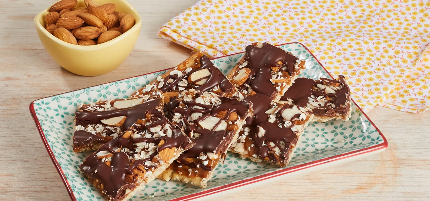 Barritas Congeladas de dulce de leche y galletitas