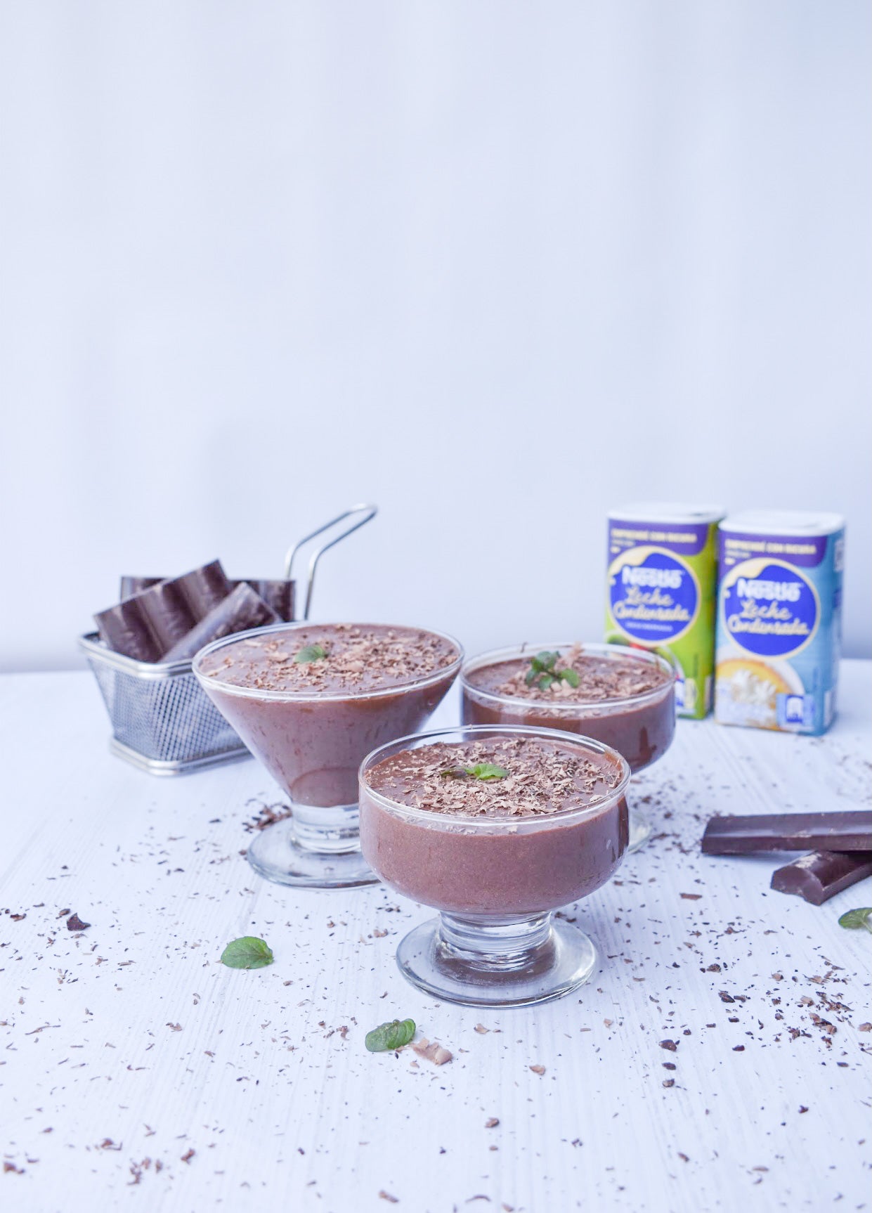 Mousse de chocolate con avellanas by Constanza Berrino