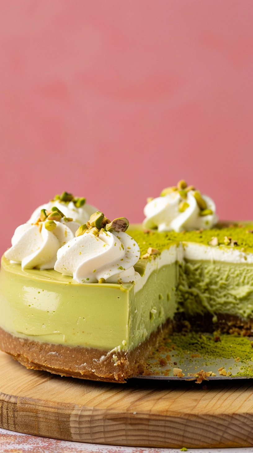 Cheesecake de Pistacho