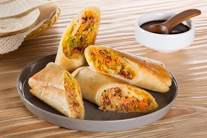 Rollitos primavera de atún